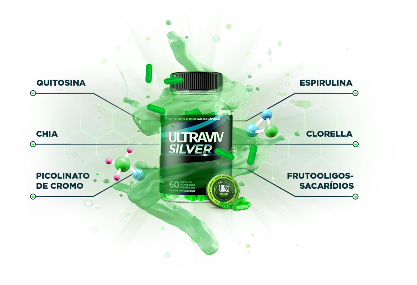 frasco ultraviv silver